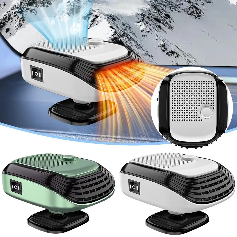 Портативный автомобильный обогреватель дефростер электрический для лобового