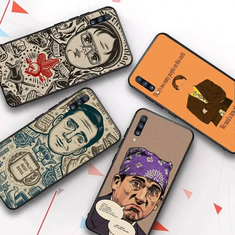 

The office tv show What She Said Phone Case for Samsung Galaxy A 51 30s a71 Soft Silicone Cover for A21s A70 10 A30