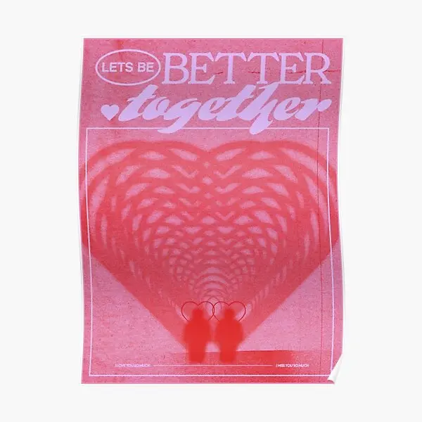 

Постер с изображением розового сердца, печатная роспись, настенное украшение для комнаты, винтажная декорация для дома, Настенная картина б...