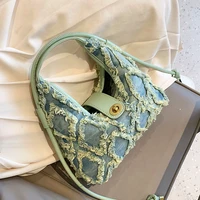 small canvas shoulder crossbody bags 2022 fashion luxury brand designer women casual fabric handbags shopper soft purses totes