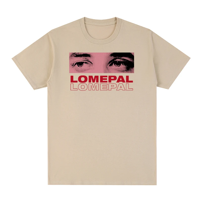 Lomepal – T-shirt en coton pour homme et femme  haut unisexe  Hip Hop  Rap  chanteur  musique