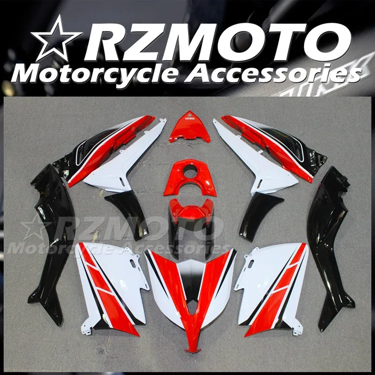 

Комплект обтекателей из АБС-пластика для мотоцикла и велосипеда, подходит для YAMAHA Tmax 530 2012 2013 2014 12 13 14, комплект обтекателей красного и белого...