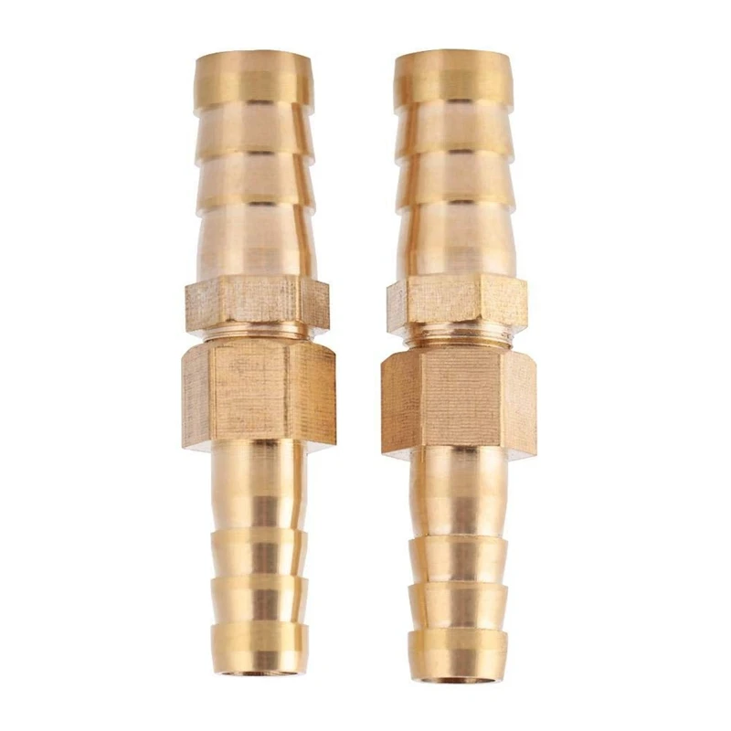 

2 Copper Two-Way Pagoda In-Line Quick Conversion Joints, Variable Diameter Water Pipe Joints And Hoses