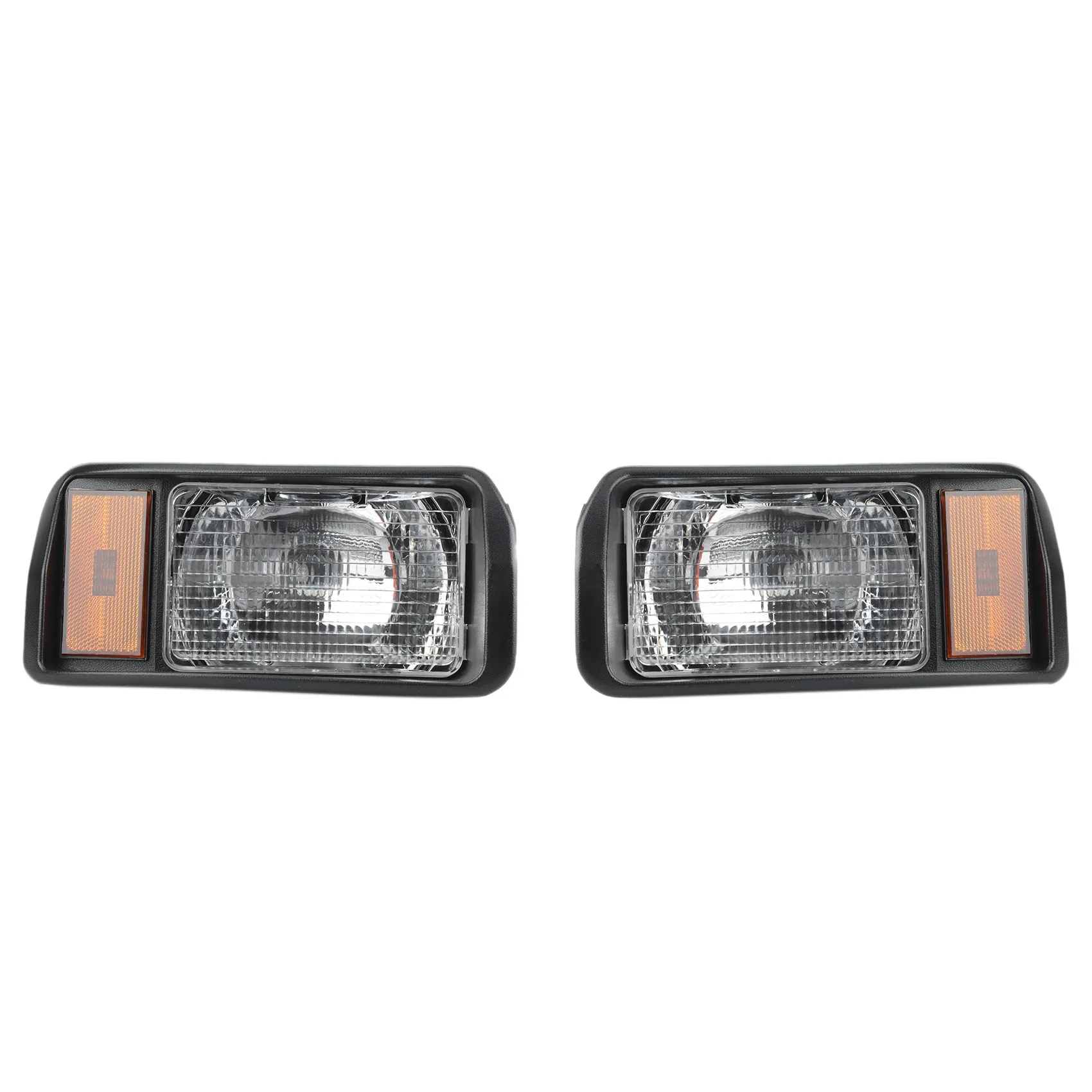 Golf Cart Headlights Club Car Style Light Factory Size Lights for Suit(Left and Right)