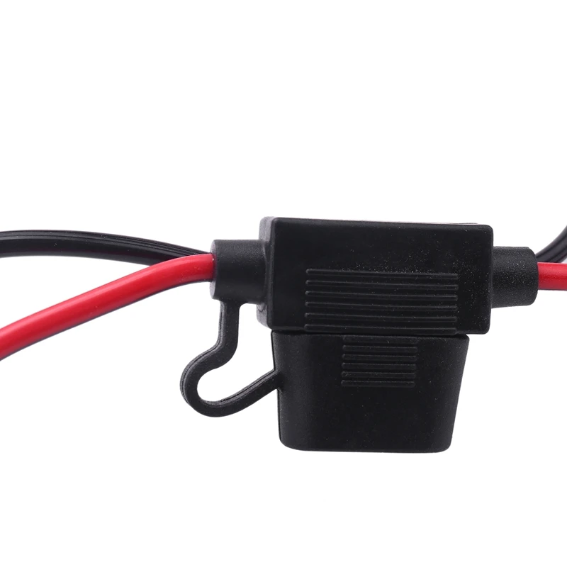 2FT 12V 24V розетка для автомобильного прикуривателя Женский адаптер 10A крокодил