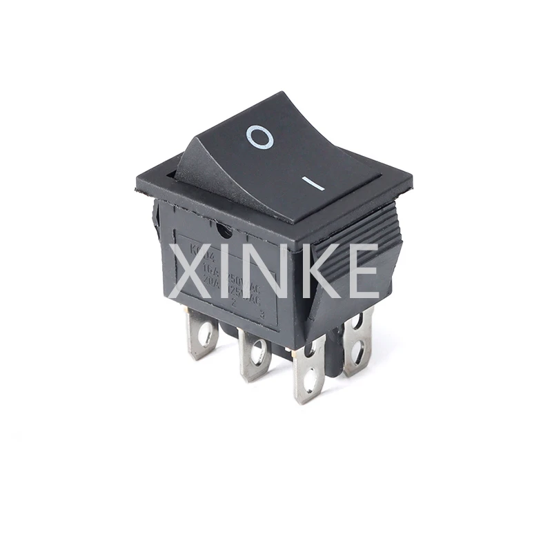 Тумблер 2 Позиции 6 футов блок питания клавишный переключатель панель 31x25 мм KCD4 15A