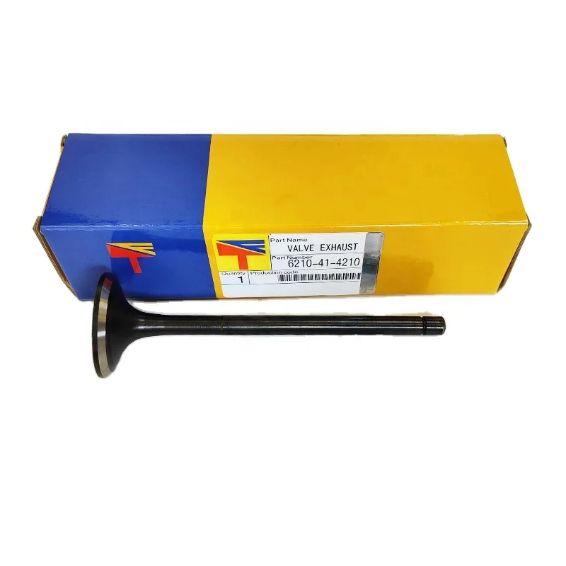 Детали двигателя выхлоп клапана 6210-41-4210 для S6D140