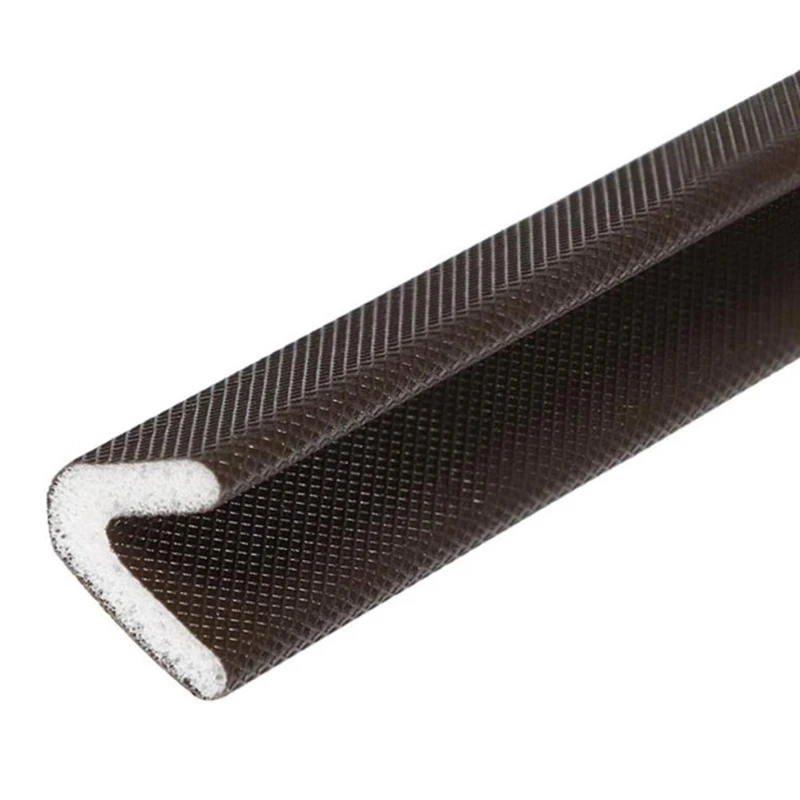 

Weather Stripping For Door/Windows X 26 Feet Long, V Shape Adhesive Weather Strip Door Frame/Windows Frame Seal, Brown
