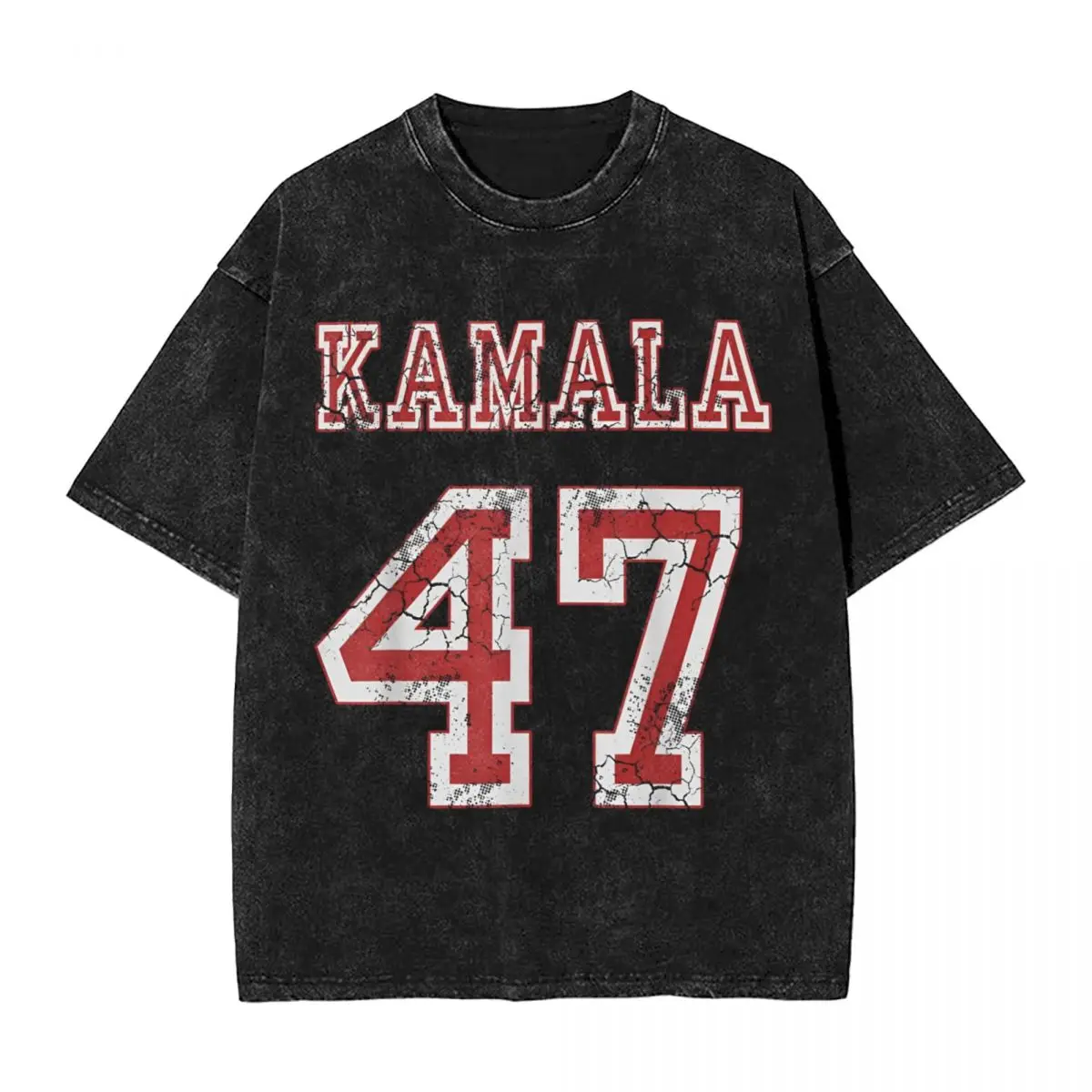 Футболка мужская с коротким рукавом и круглым вырезом в стиле ретро