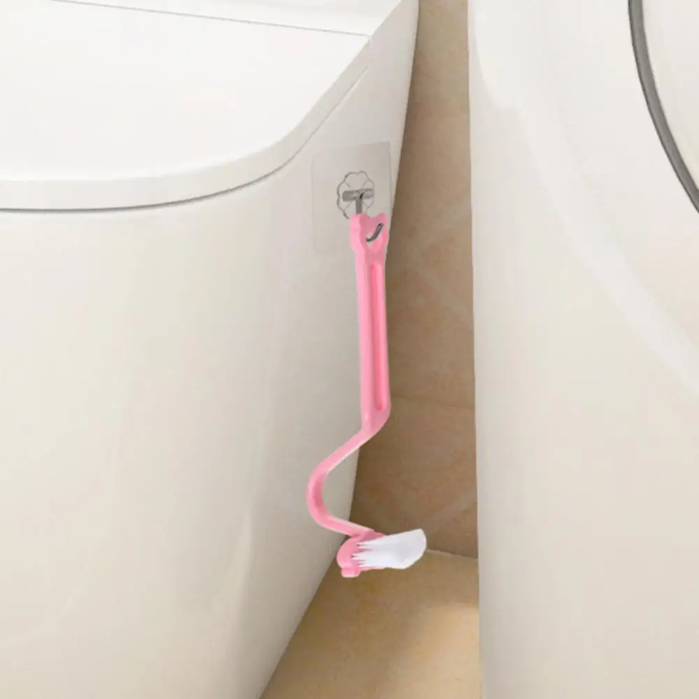 

1pcs Curved Brush Household Curved Bathroom Bathroom Brush Portable Bathroom Cleaning Tools Cleaning Brush Toilet Cleaning Brush