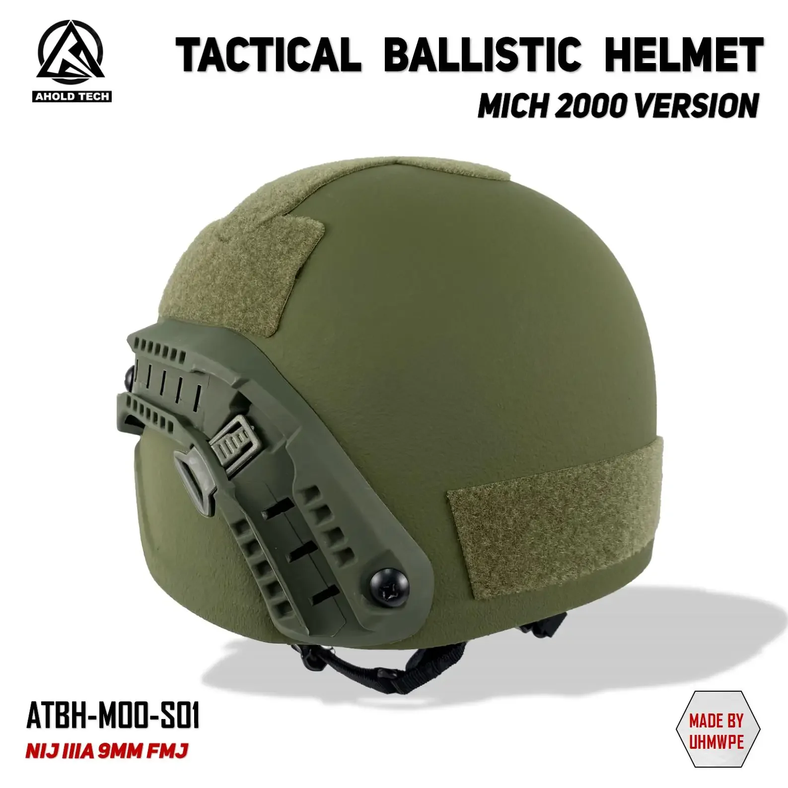 Версия Aholdtech MICH 2000 низкорезной тактический PE ISO NIJ IIIA 3A CAM FIT BOA Dial EPIC Liner