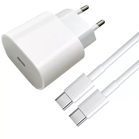 pd 20w usb type c charger eu adapter fast charging data cable phone charge for iphone 13 pro 12 11 mini x xs xr 7 airpods ipad