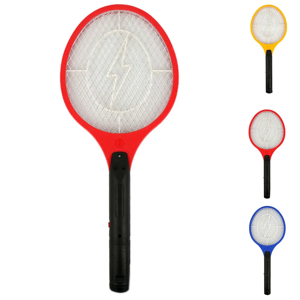 

Top Selling EU US Plug Mosquito Fly Swatter Killer Electric Bat Handheld Insect Bug Zapper Household Mosquito Bug Zapper New