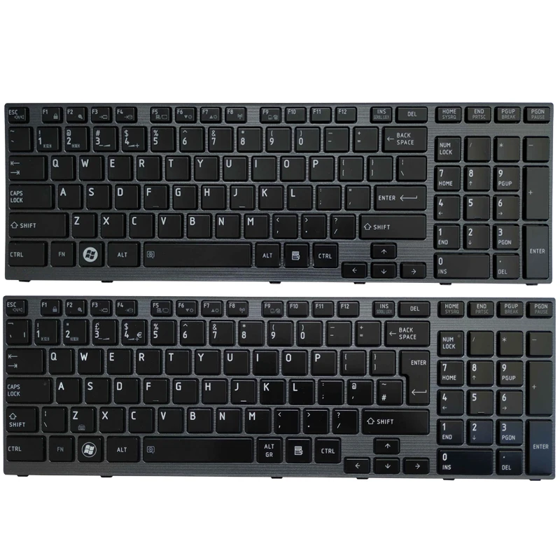 

New US/UK laptop keyboard FOR Toshiba Satellite P750 P750D P755 P755D P770 P770D P775 P775D For Qosmio X770 X775