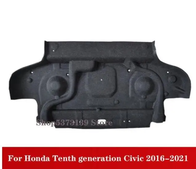 Для Honda 10 Th 11 Generation Civic Accord верхний пол багажника облицован звукоизоляцией хлопок