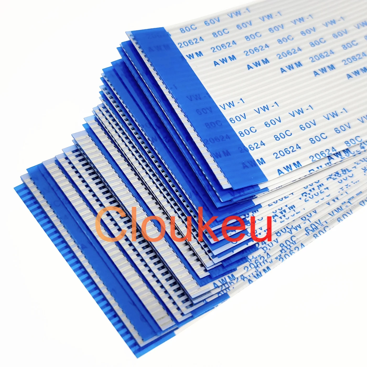 AWM 20624 80C 60V VW-1 FFC FPC Гибкий плоский кабель 0 5 мм 3 см-50 см 4P-96Pin тип A интерфейс одного