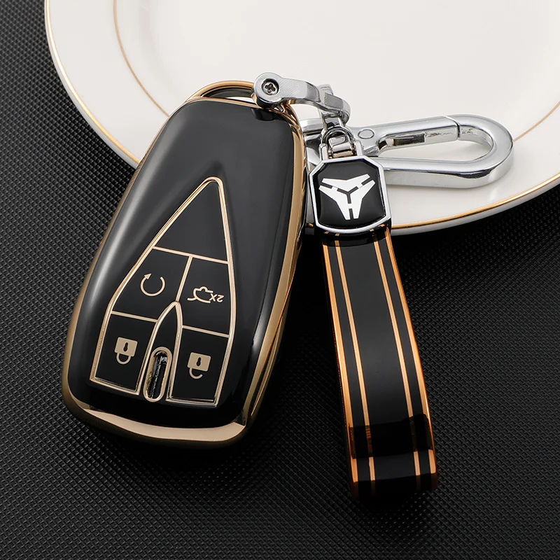 

Гальванизированный ТПУ чехол для телефона чехол для Changan CS35 PLUS CS55 PLUS CS75 PLUS 2019 аксессуары для ключей