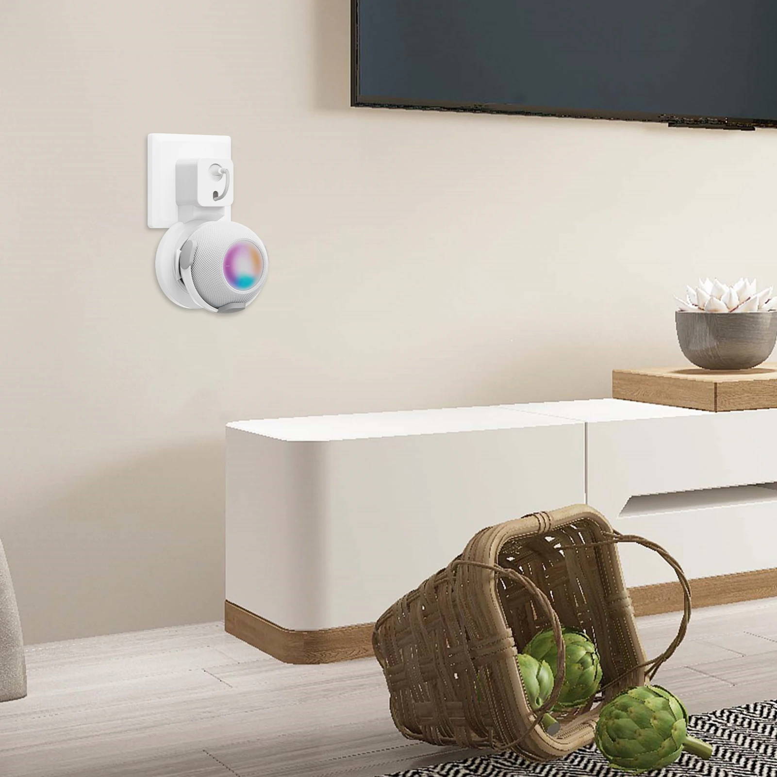 

Настенное крепление-подставка для домашней мини-колонки