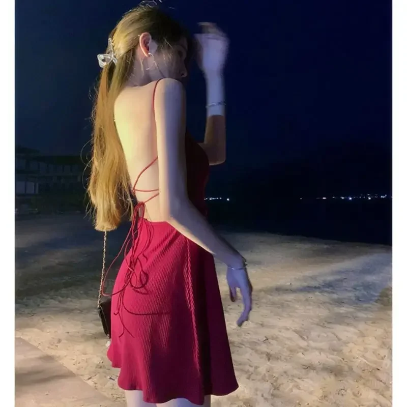 Новинка лета 2023 облегающий пикантный дизайн во французском стиле с открытой