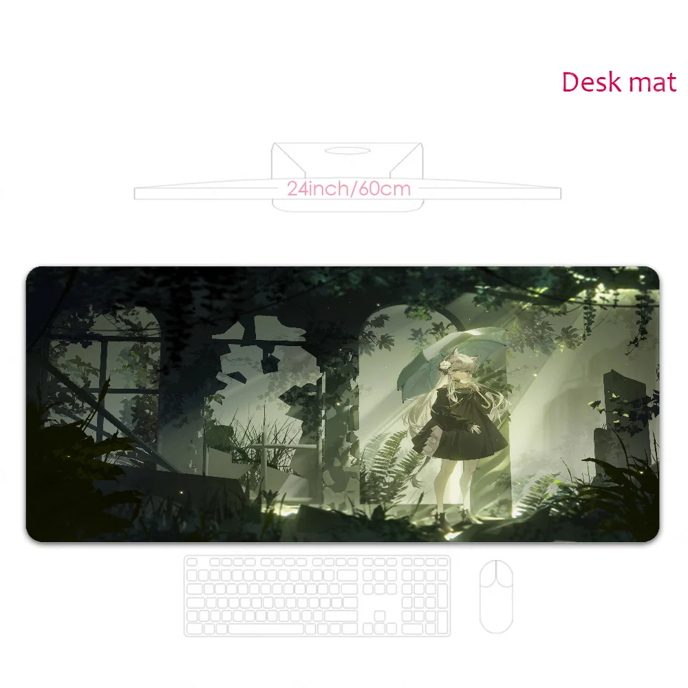 Коврик для мыши arknight Kal'tsit коврик Настольный большие игровые аксессуары