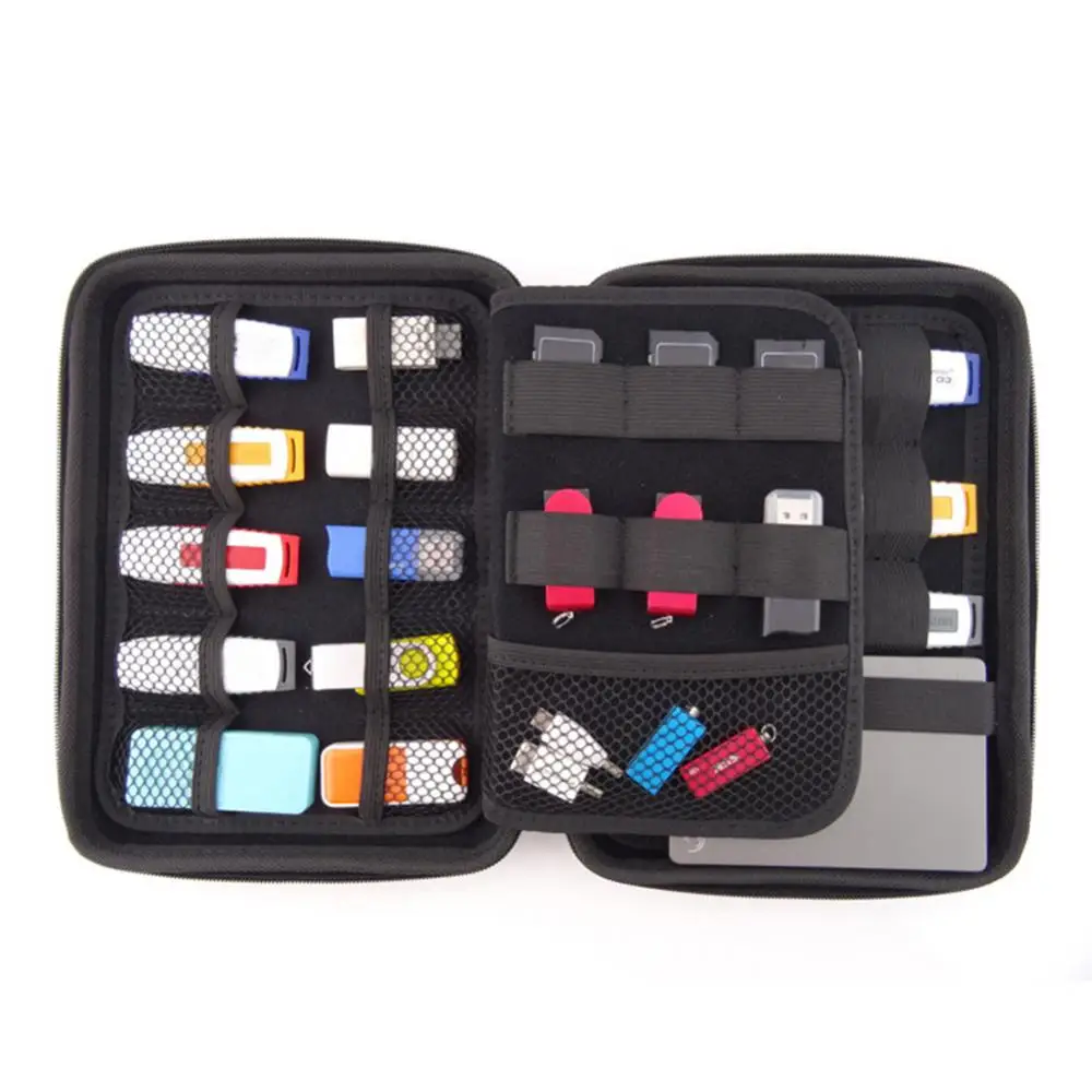 

Portable Hard Drive Disk Storage Case Box USB Disk Power Bank Bag Organizer