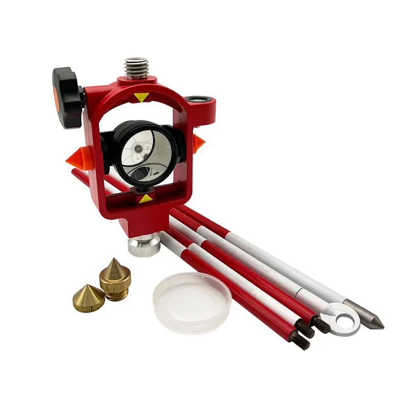 

Мини-Призма ADS 106, призма для общей станции Южного сок, постоянная 0 мм/-30 мм, призма с серебряным покрытием, полностью металлический держатель...