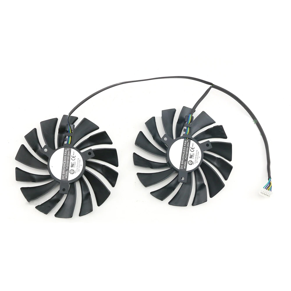 Охлаждающий вентилятор PLD10010S12HH для видеокарты MSI GTX950 960 970 980 980ti - купить по