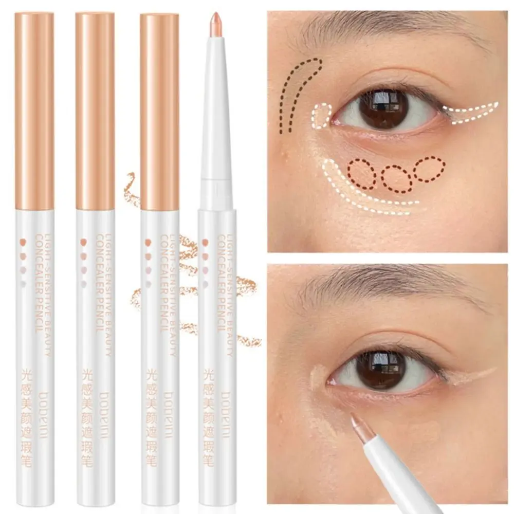 

Multi-Purpose Concealer Pen Waterproof Lasting Natural Lying Silkworm Brightening Makeup Cover Dark Circles Acne Makeup Tool