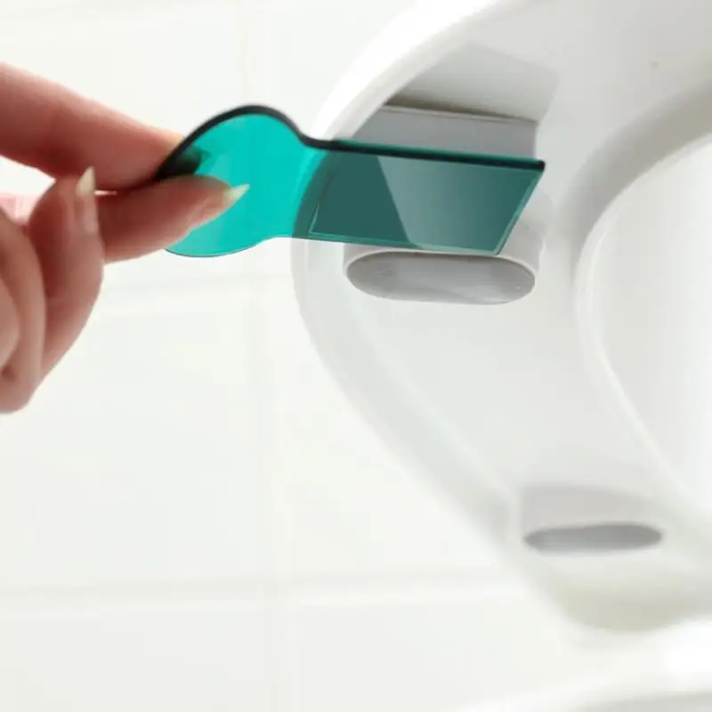 1 шт. портативный прозрачный подъемник для крышки унитаза |