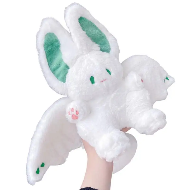 

Bunny Rabbit Plush Toy Cute Flying Bat Wing Design Rabbit Plush Stuffed Animals 35cm Rabbit Plush Toys Hugging Rabbit