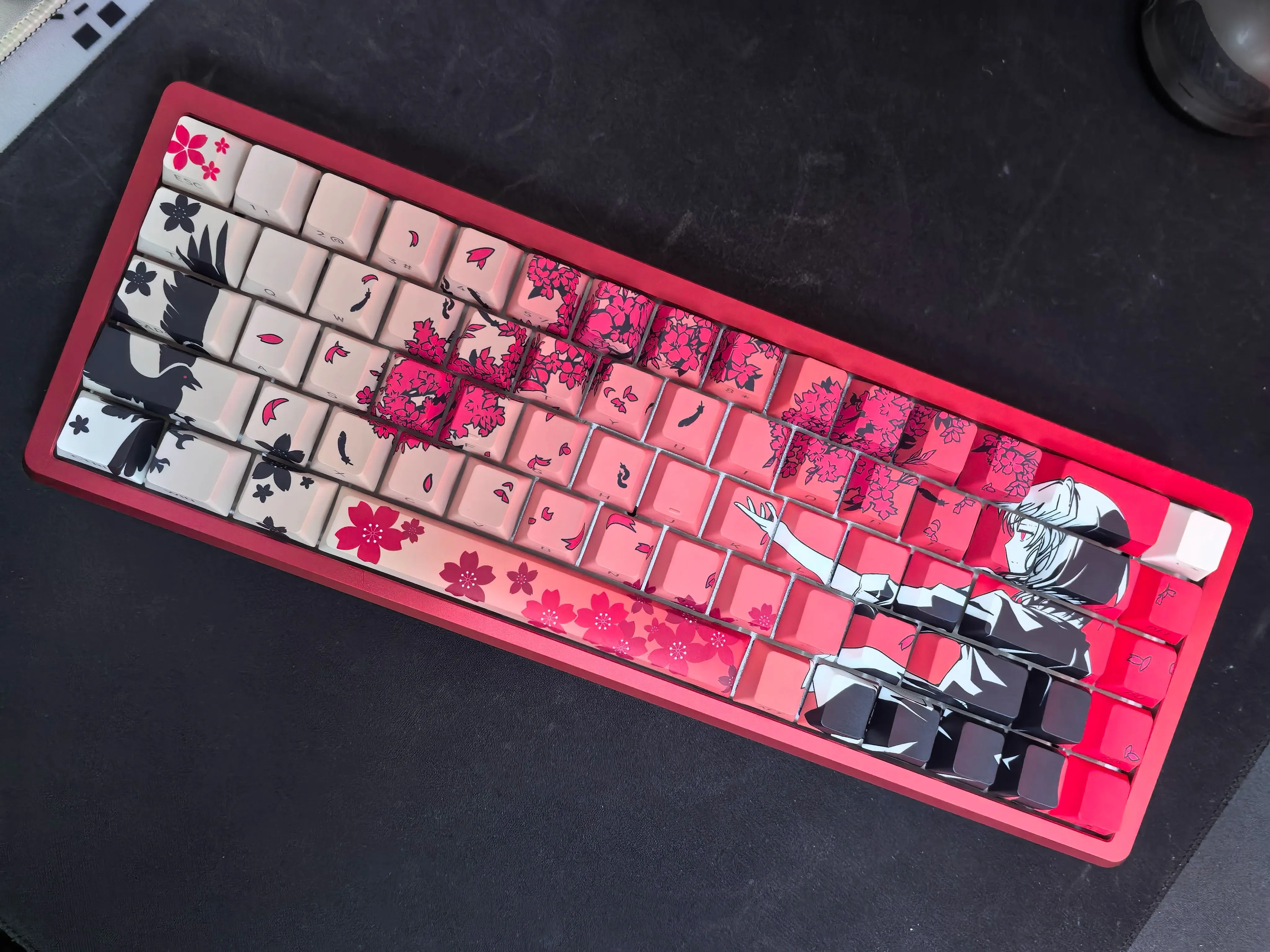 Механическая клавиатура Everglide Su68 с магнитным переключателем проводная ЧПУ