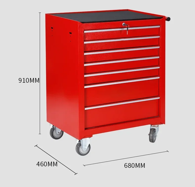 234 шт. тележка для инструментов 7 ящиков