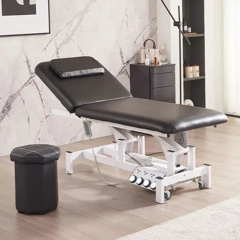 Электрический массажный стол для контроля ног осмотра клиники кровать красоты
