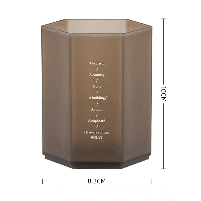 

MOONBIFFY Пластиковая подставка для ручек шестиугольная