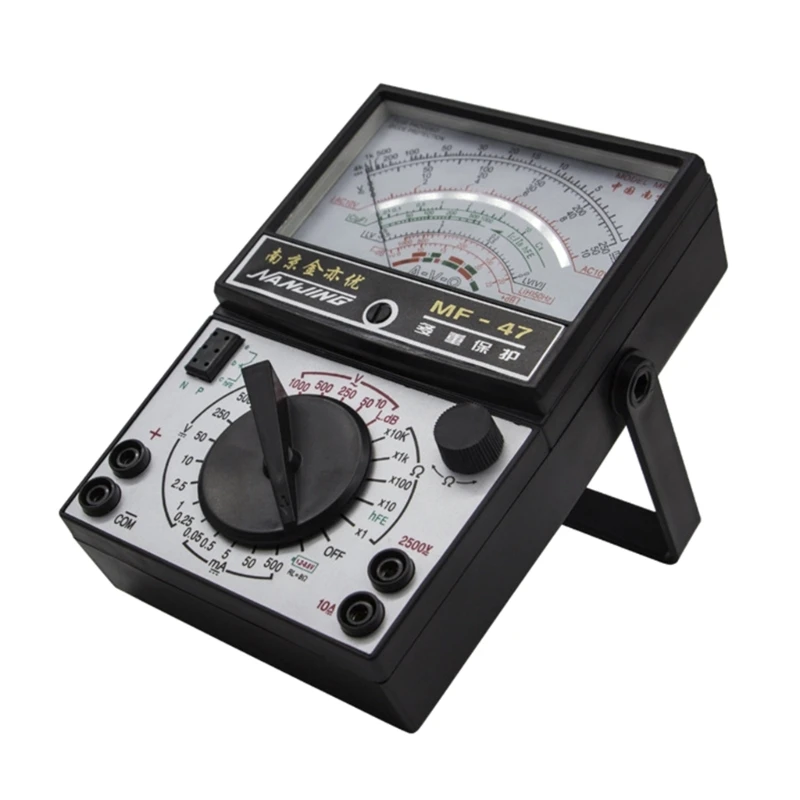 

Analog Current Meter Panel Dial Current Gauge AMP-Pointer Ammeter Microampere Ammeter Monitor Volt Multimeter Instrument
