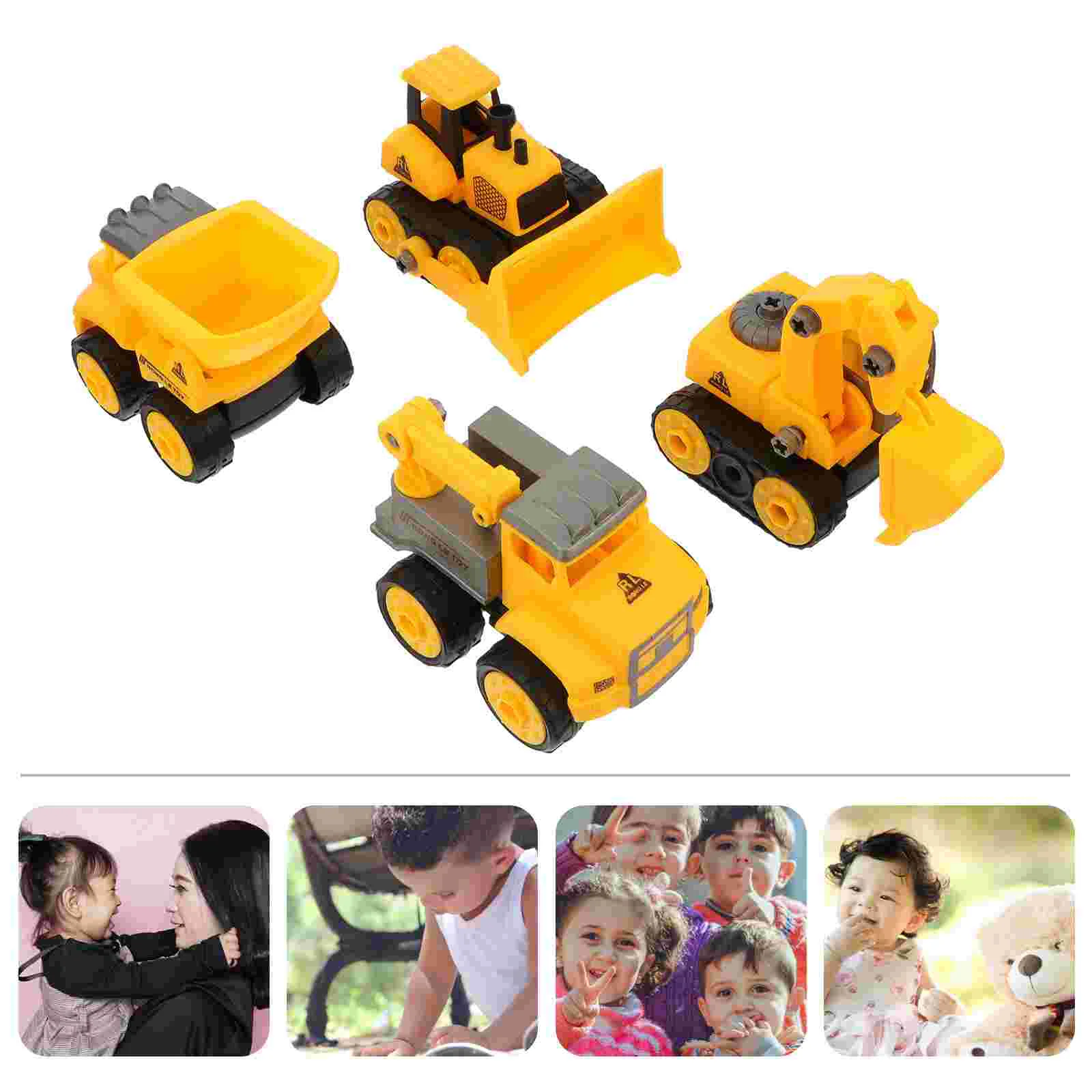 

4 шт., детский пластиковый игрушечный набор