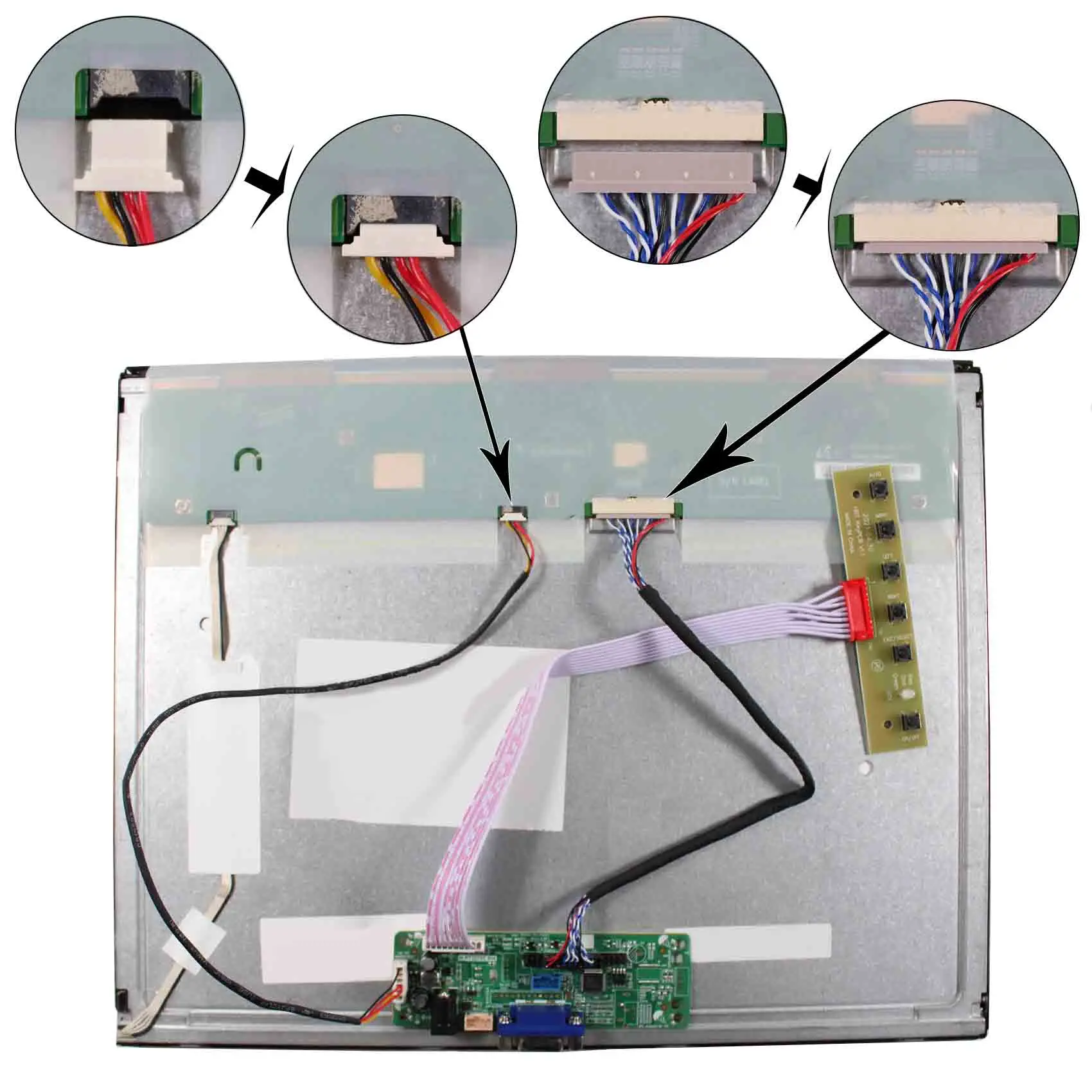 Плата управления дисплеем для 12 1 дюймов x 600 G121Sn01 V4