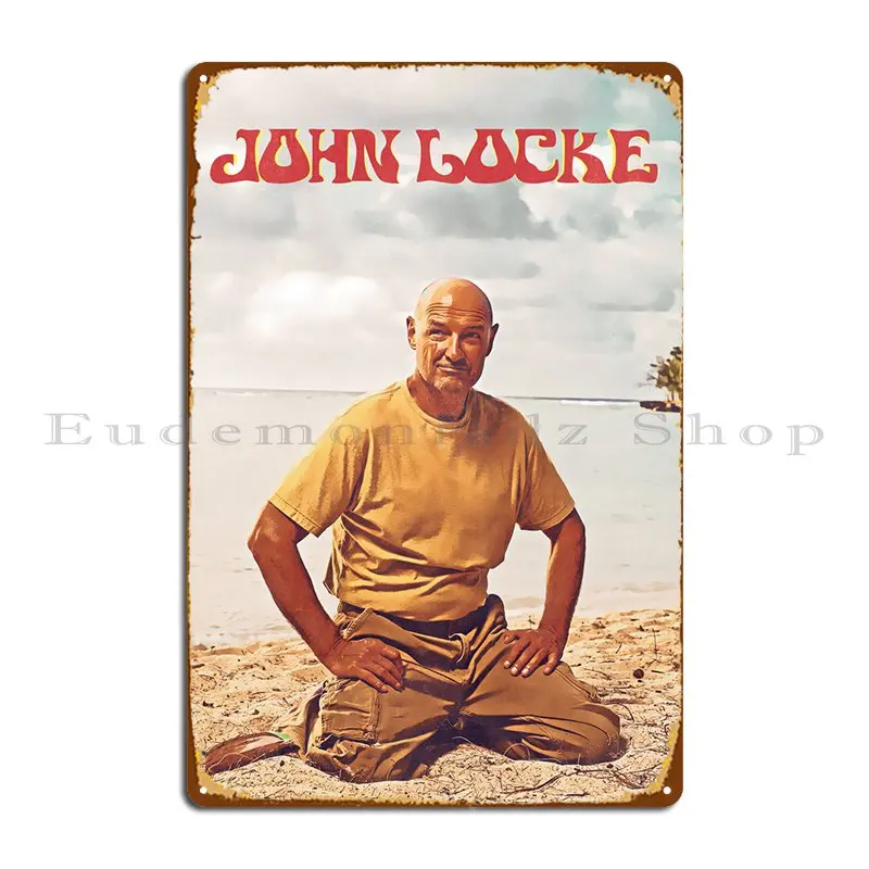 

Металлический плакат John Locke, винтажный гараж, обычный кинотеатр, плакат