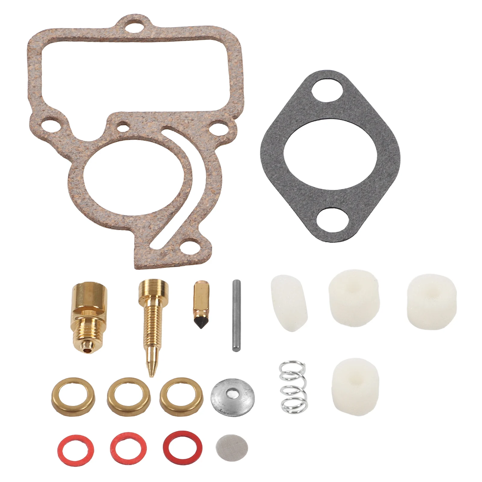 

19PCS/Set Carburetor Repair Kit 63349C91 Replacement for Farmall Cub Lo Boy 154 IH Tractor