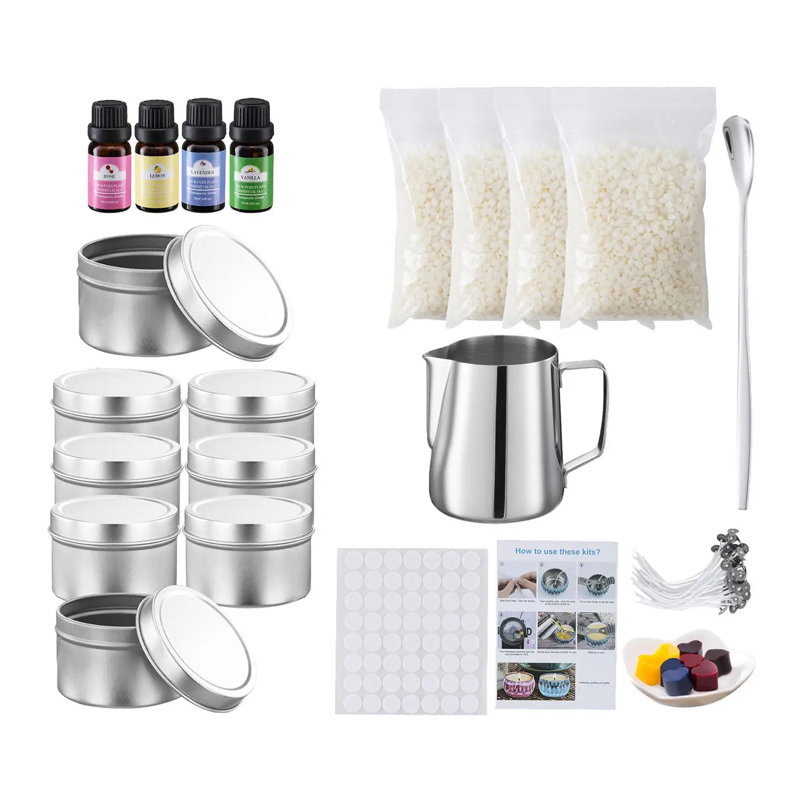 Premium Candle Making Kit,  Making kit for Beginners and ,  