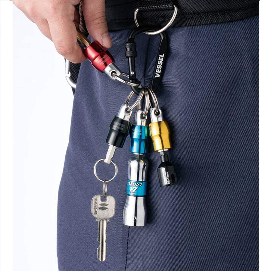 Брелок VESSEL Quick Catcher 1/4 дюйма шестигранный хвостовик отвертки винтовой адаптер QB-10