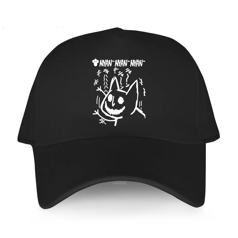 

funny design print baseball cap for female Hoozuki no Reitetsu Anime NYAN unisex luxury caps black Adjustable men hip hop hat
