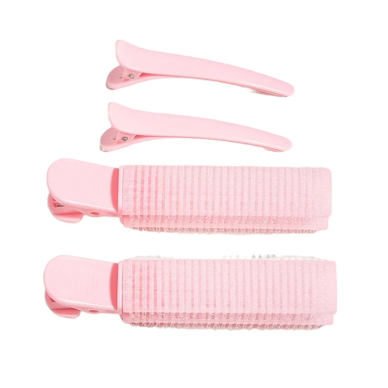 

1Set Volumizing Hair Root Clips Hair Clip Curler Roller Natural Clamps Rollers Bangs Self Grip DIY Curly Hair Styling Tool C1FF