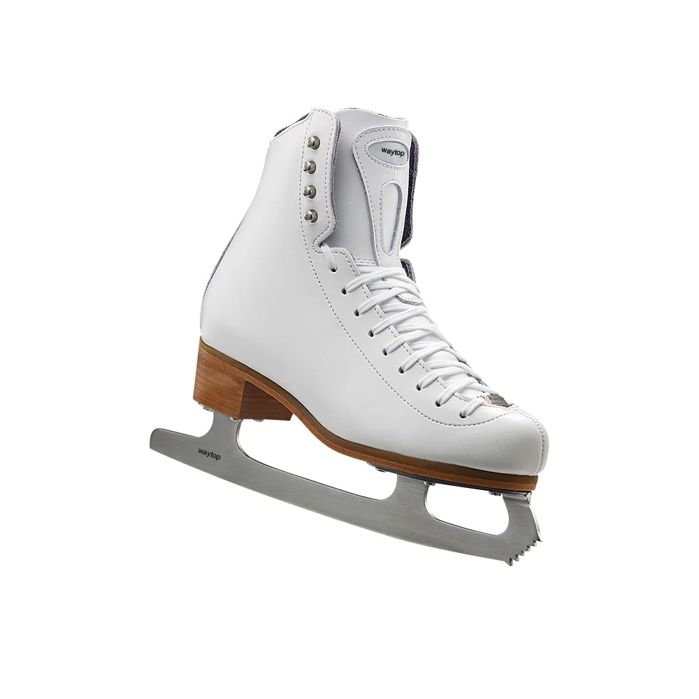 High Quality Hard shell Adjustable Ice Skate shoes for kids and teenagers used in ice rink