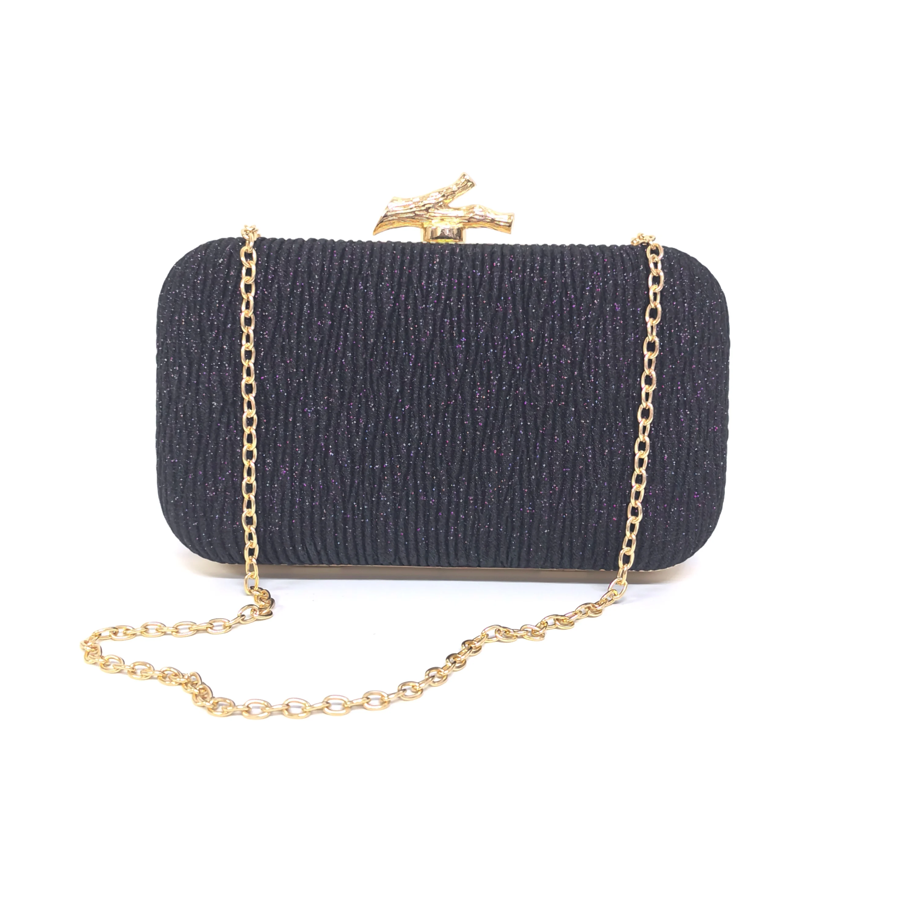 Супер Блестящий Вечерний Клатч Из Звездной Ткани Женская Сумка Плиссированная