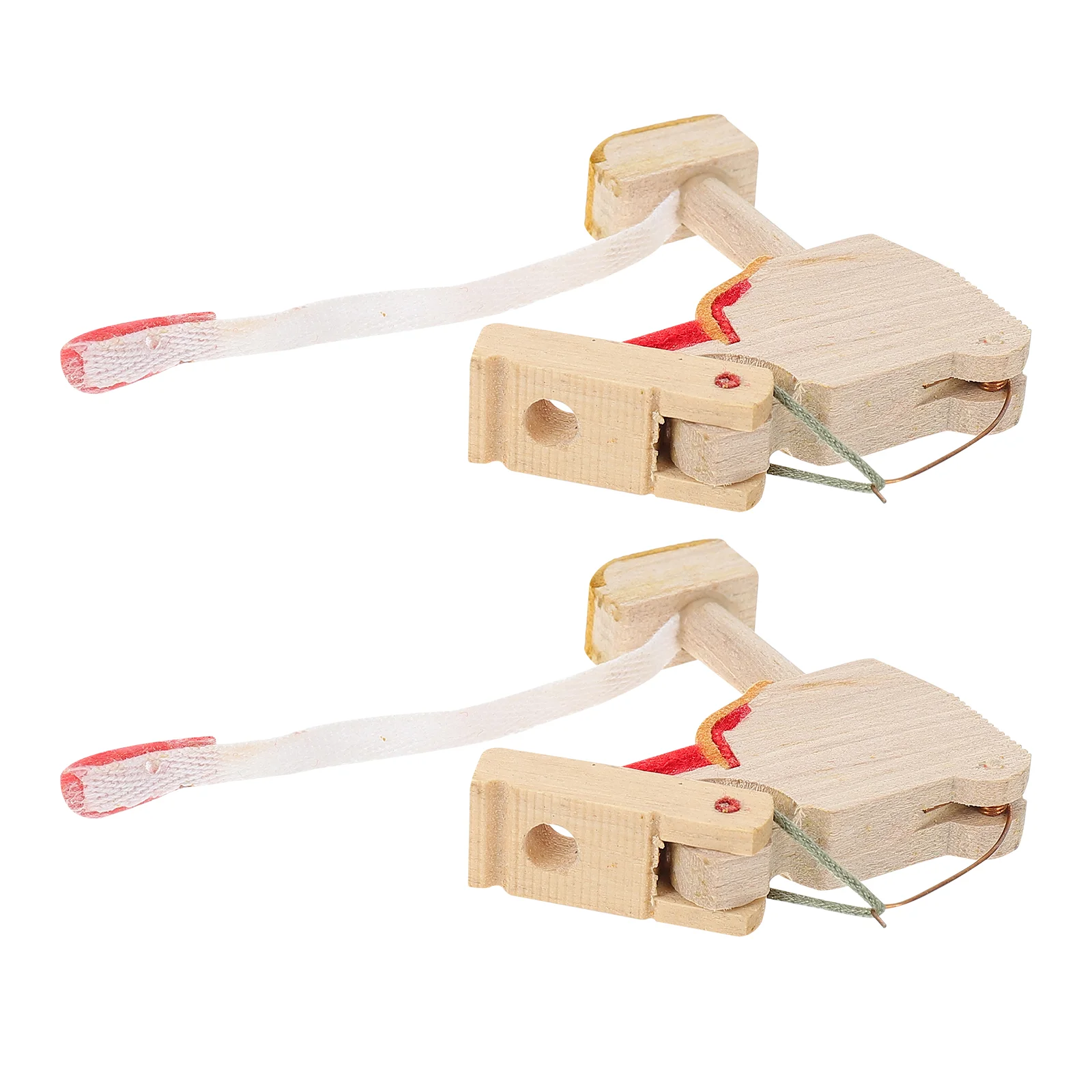 

2 Pcs Action Accessories Piano Repair Supplies Wooden Hammer Butt Upright Whip Vertical Keyboard