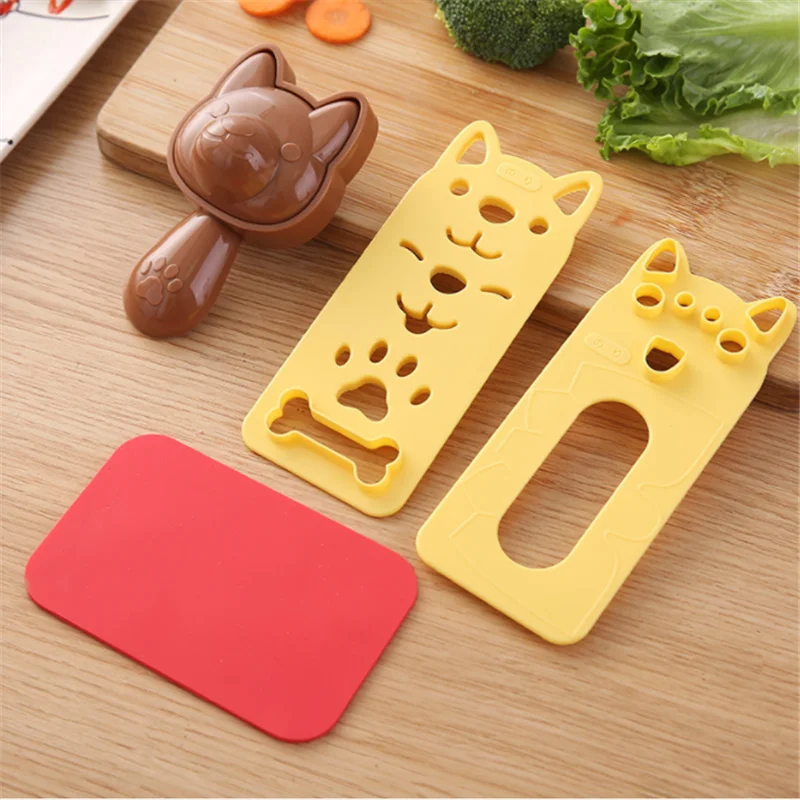 

Cartoon Rice Ball Mold Household Kitchen Sushi Kid Bento Tool Form for Cooking Household Products Sushi Accessories Cuisine.85z