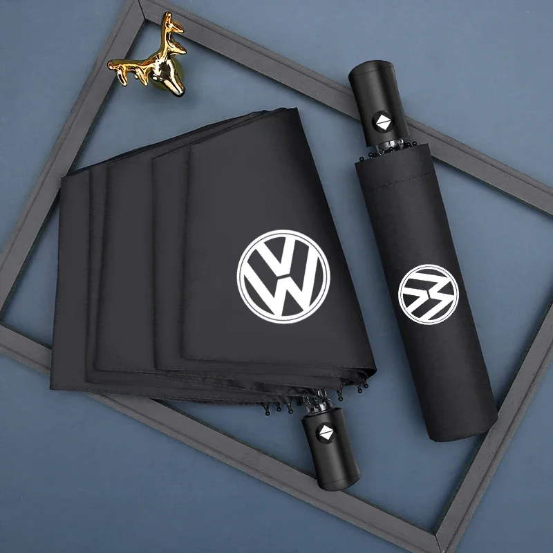 Складной зонт с логотипом автомобиля Volkswagen аксессуары защитой от УФ-лучей для VW