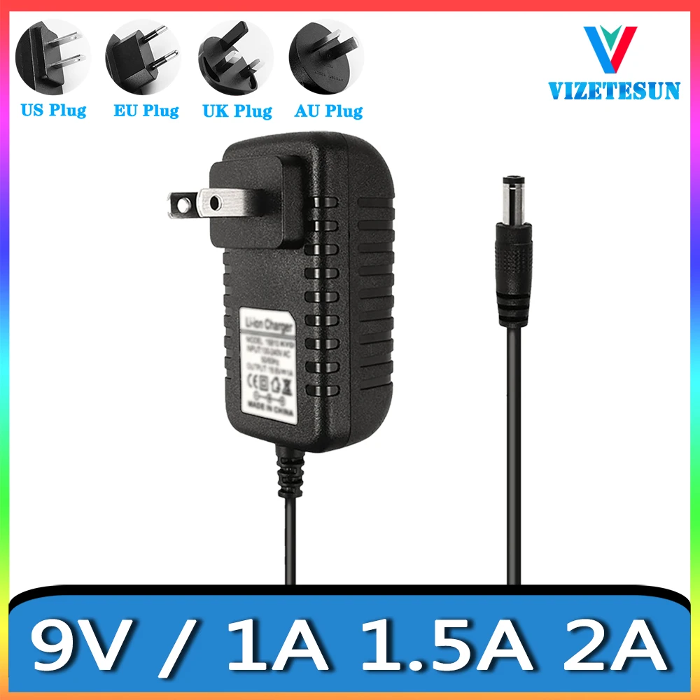 18650 Lithium Ion Lithium Battery Charger Dc 5.5*2.1mm