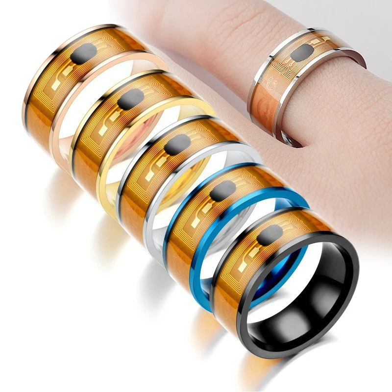 NFC Smart Ring Dragon Pattern Multifunctional Intelligent Digital Technology NFC Smart Ring H9